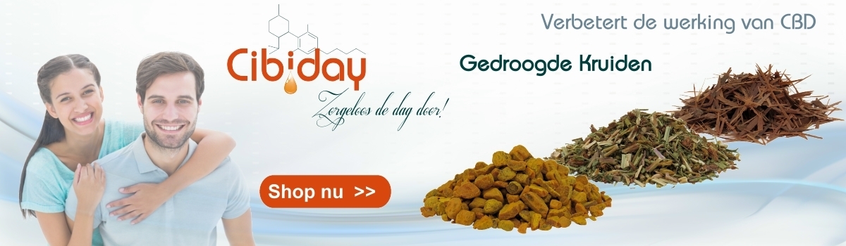 Cibiday Gezondheidskruiden - Verbetert de werking van CBD olie