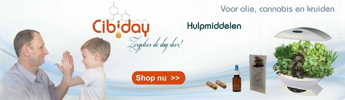 Cibiday CBD Hulpmiddelen voor olie, cannabis en kruiden